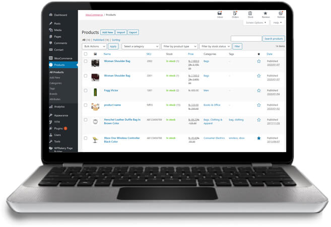 ecommerce-products-categories ecommerce website design